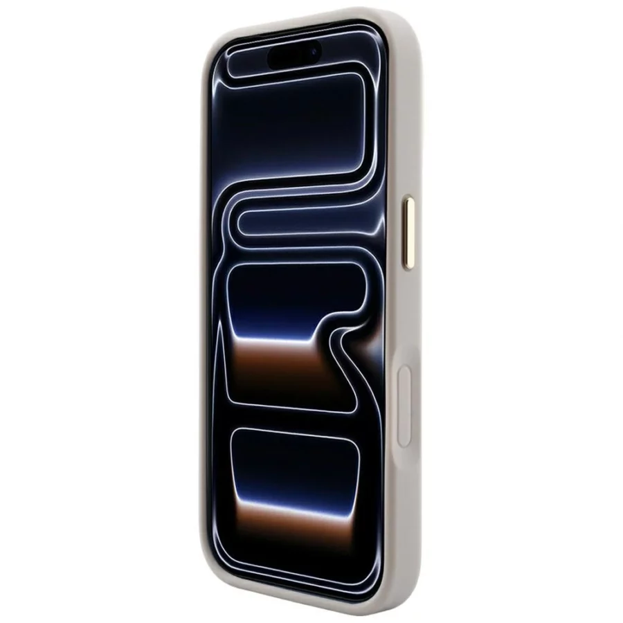 Etui Guess Saffiano Peony & Ring MagSafe na iPhone 17 Pro Max / 18 Pro Max - różowe
