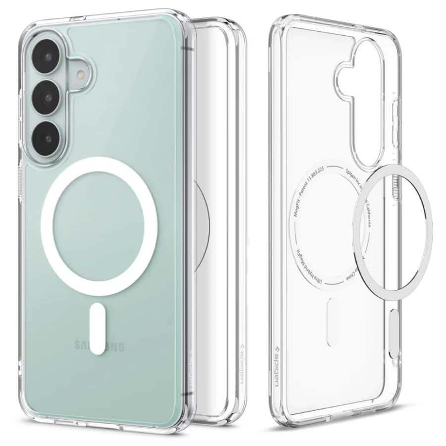 Etui Spigen Ultra Hybrid Mag MagSafe na Samsung Galaxy S26 FE - białe