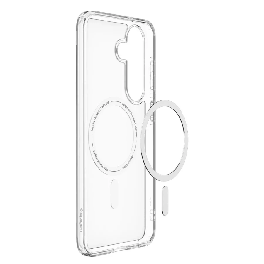 Etui Spigen Ultra Hybrid Mag MagSafe na Samsung Galaxy S26 FE - białe