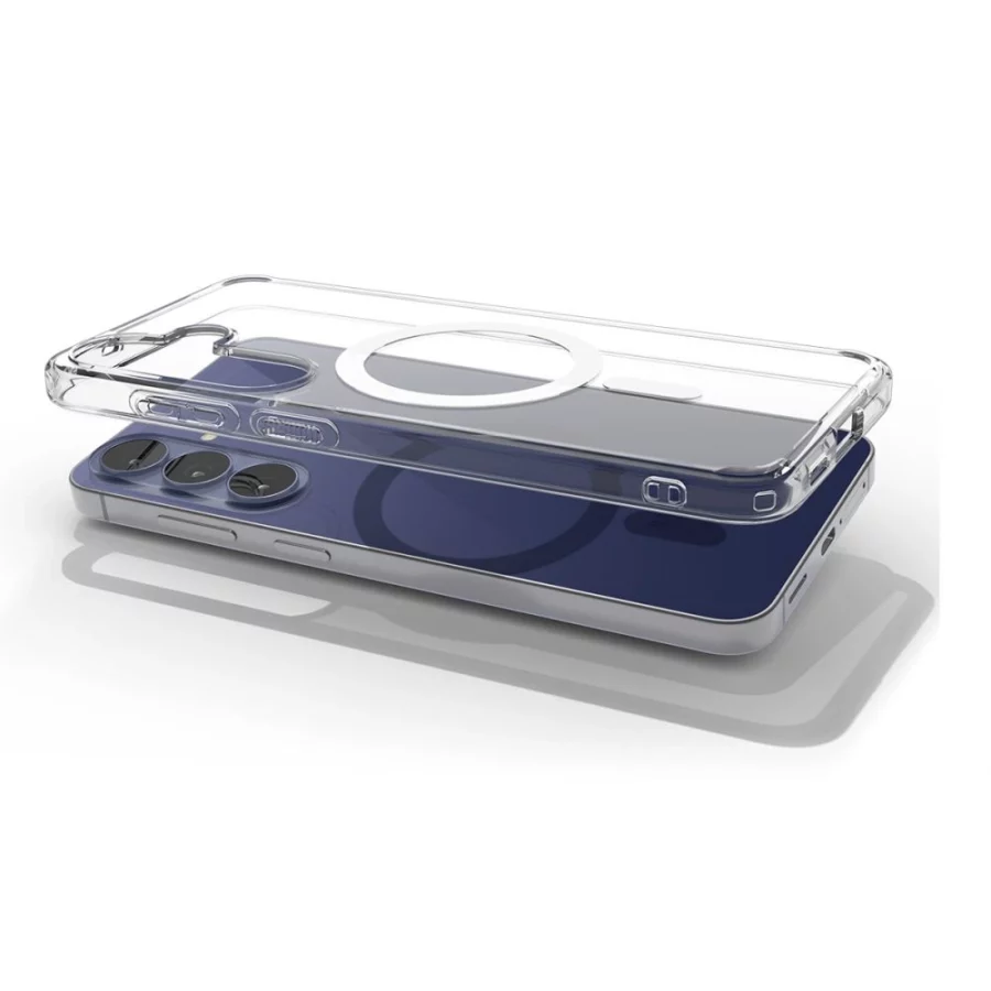 Etui Spigen Ultra Hybrid Mag MagSafe na Samsung Galaxy S26 FE - białe