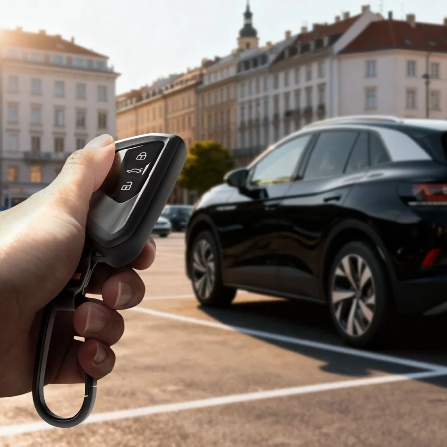 Etui Spigen VK100 Key Fob Case na klucze samochodowe - czarne