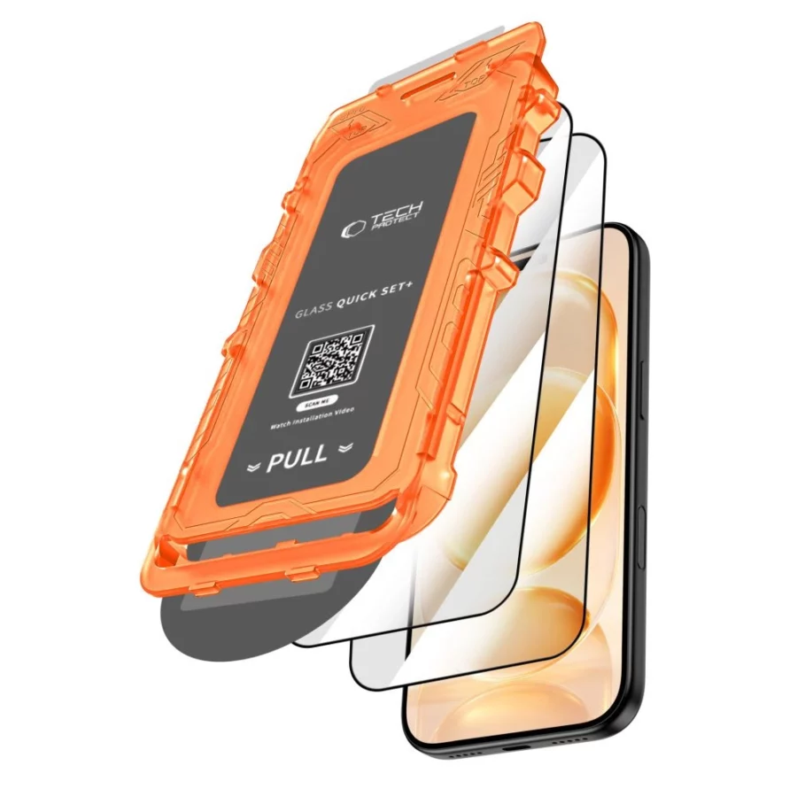 Szkło hartowane Tech-Protect Quick Set+ 2-Pack na iPhone 18 Pro / 17 Pro