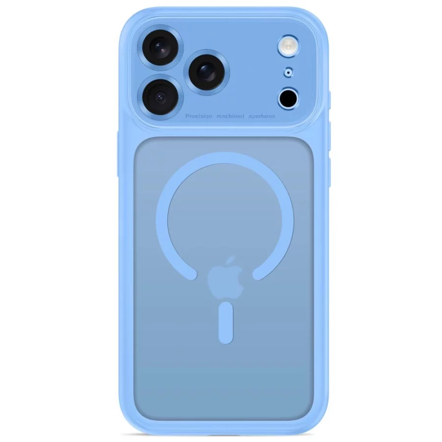 Etui Tech-Protect MagPeak MagSafe CC na iPhone 18 Pro Max / 17 Pro Max - jasnoniebieski matowy
