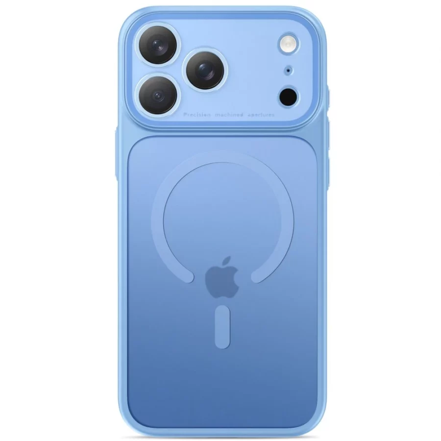 Etui Tech-Protect MagPrime MagSafe CC na iPhone 18 Pro Max / 17 Pro Max - jasnoniebieskie matowe