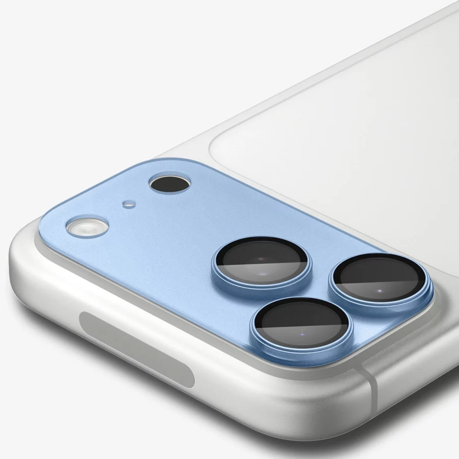 Szkło hartowane na aparat Spigen Optik Pro XL GLAS.TR EZ FIT na iPhone 18 Pro - jasnoniebieskie