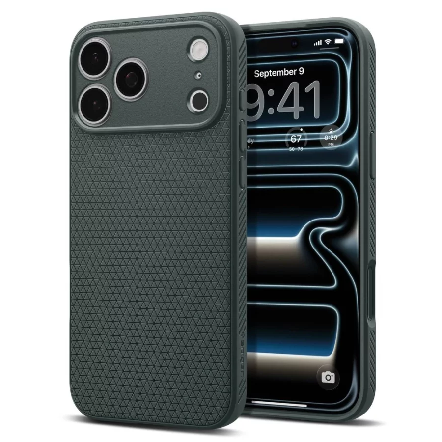 Etui Spigen Athlex Air na iPhone 18 Pro / 17 Pro - zielone