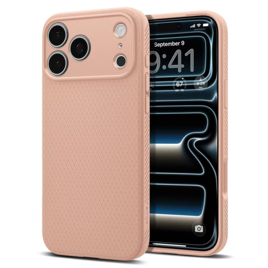Etui Spigen Liquid Air na iPhone 18 Pro Max / 17 Pro Max - różowe