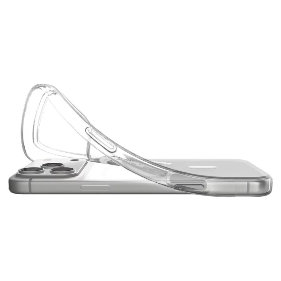 Etui Spigen Liquid Crystal MagSafe na iPhone 18 Pro / 17 Pro - przezroczysto-białe