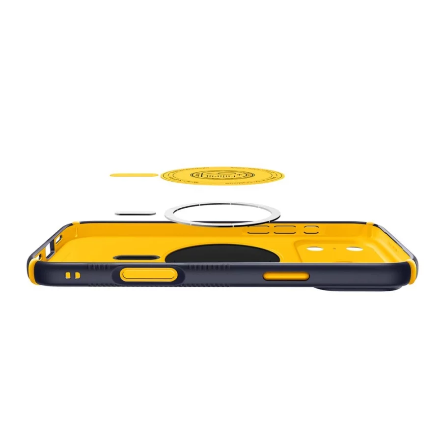 Etui Spigen Nano Pop MagSafe na iPhone 18 Pro / 17 Pro - niebieskie
