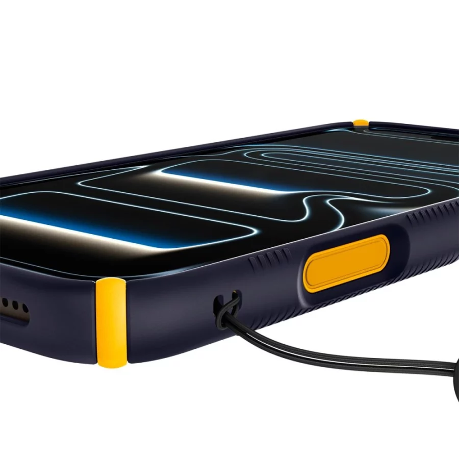 Etui Spigen Nano Pop MagSafe na iPhone 18 Pro / 17 Pro - niebieskie