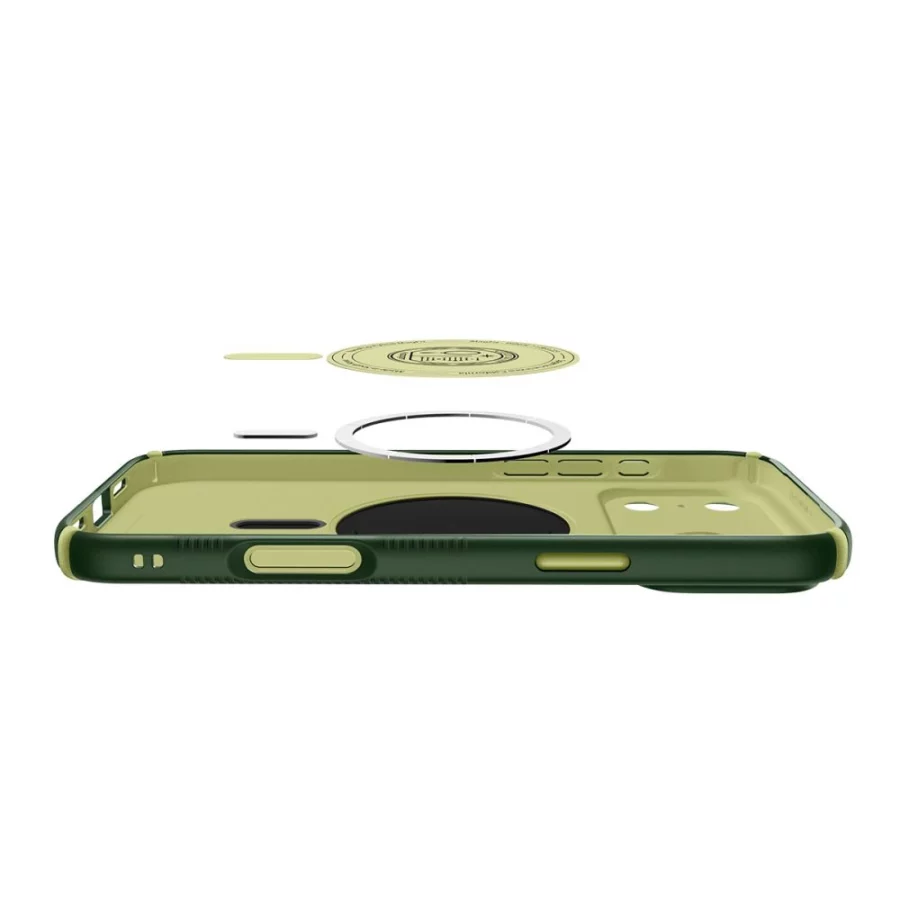 Etui Spigen Nano Pop MagSafe na iPhone 18 Pro Max / 17 Pro Max - zielone