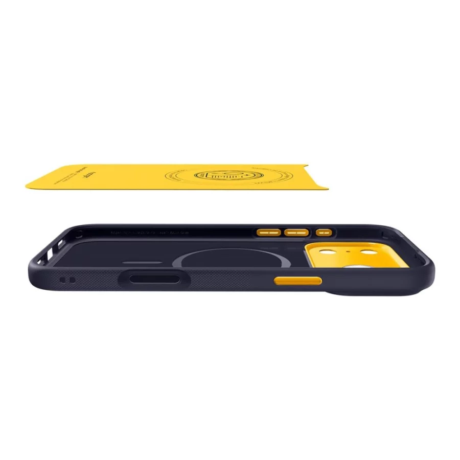 Etui Spigen Nano Pop MagSafe na iPhone 18 Pro / 17 Pro - niebieskie