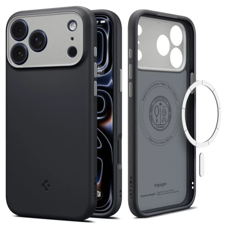 Etui Spigen Nano Pop MagSafe na iPhone 18 Pro Max / 17 Pro Max - czarne