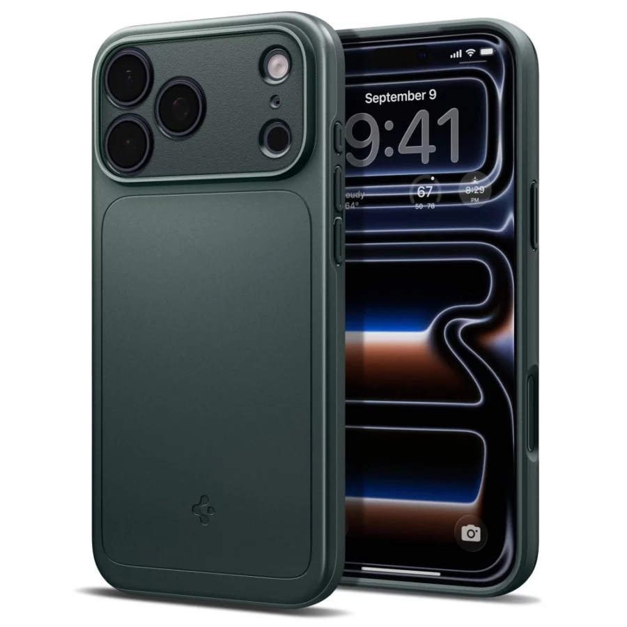 Etui Spigen Thin Fit MagSafe na iPhone 18 Pro / 17 Pro - zielone