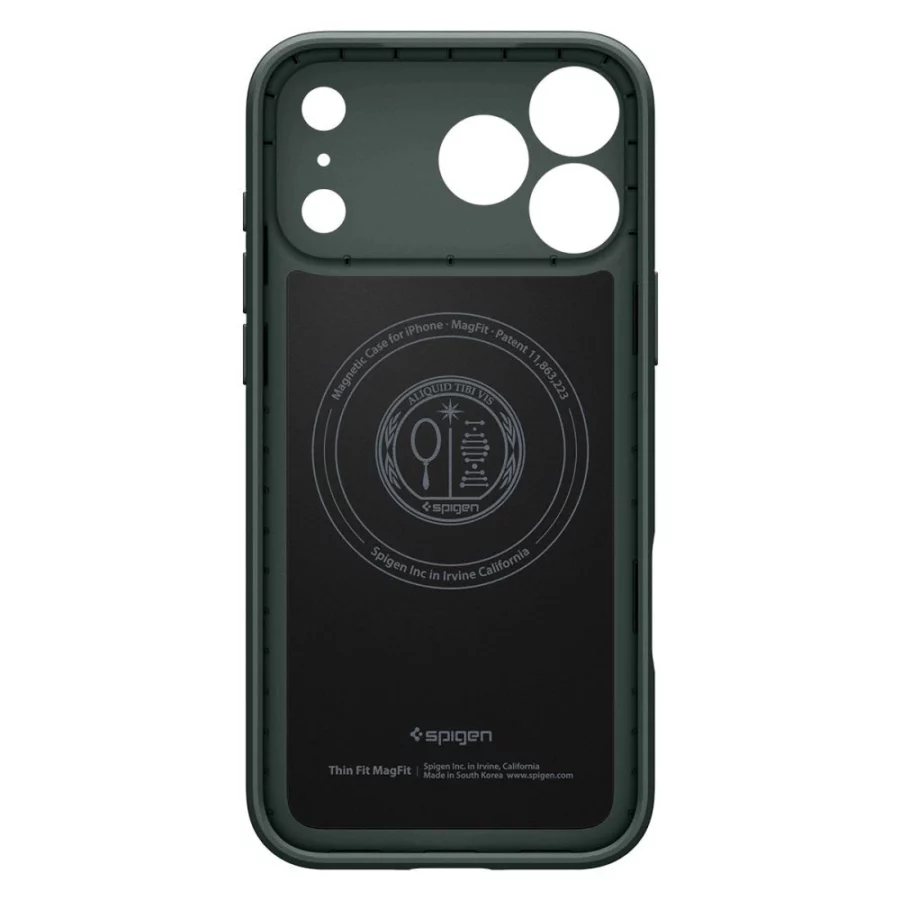 Etui Spigen Thin Fit MagSafe na iPhone 18 Pro / 17 Pro - zielone