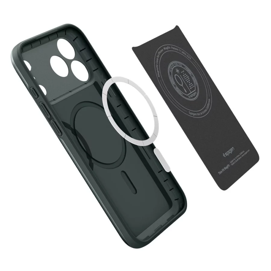 Etui Spigen Thin Fit MagSafe na iPhone 18 Pro / 17 Pro - zielone