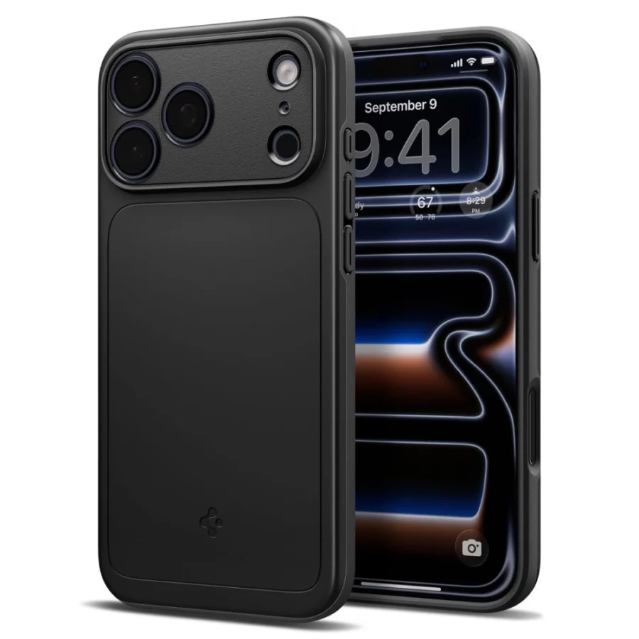 Etui Spigen Thin Fit MagSafe na iPhone 18 Pro / 17 Pro - czarne