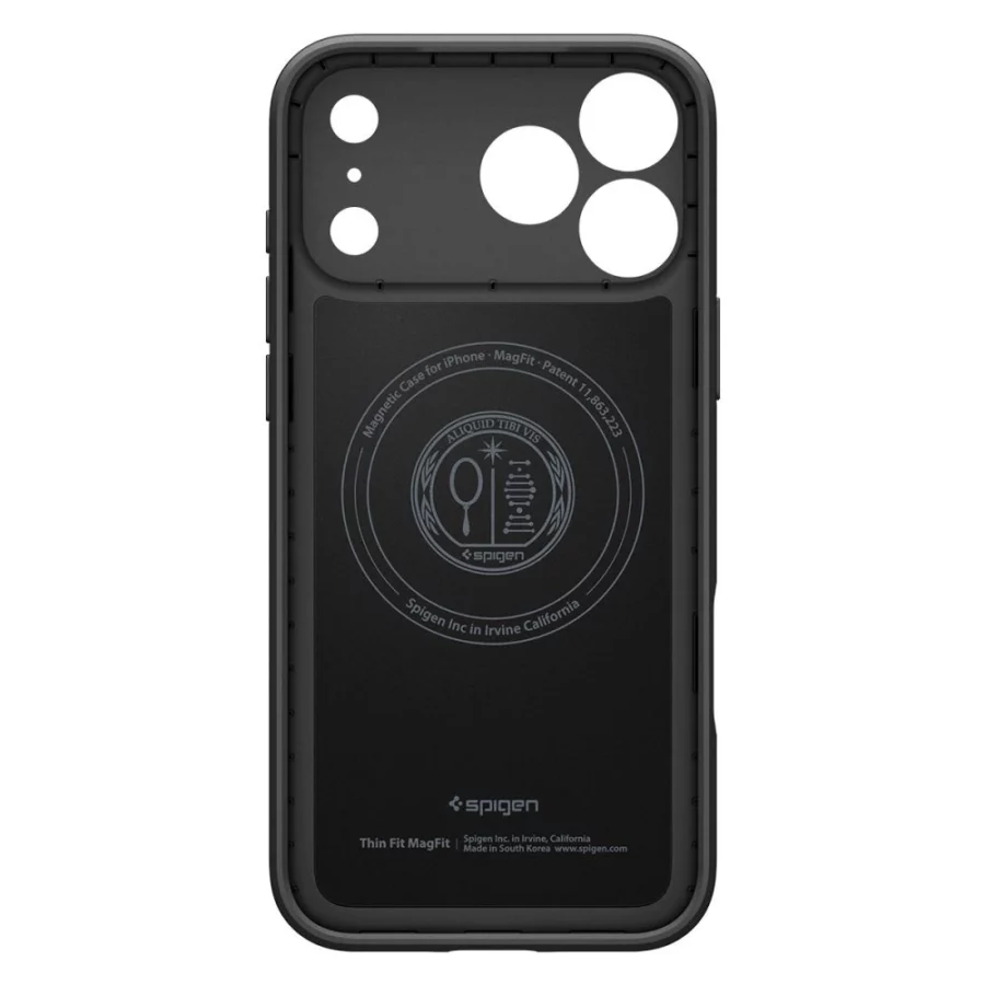 Etui Spigen Thin Fit MagSafe na iPhone 18 Pro / 17 Pro - czarne