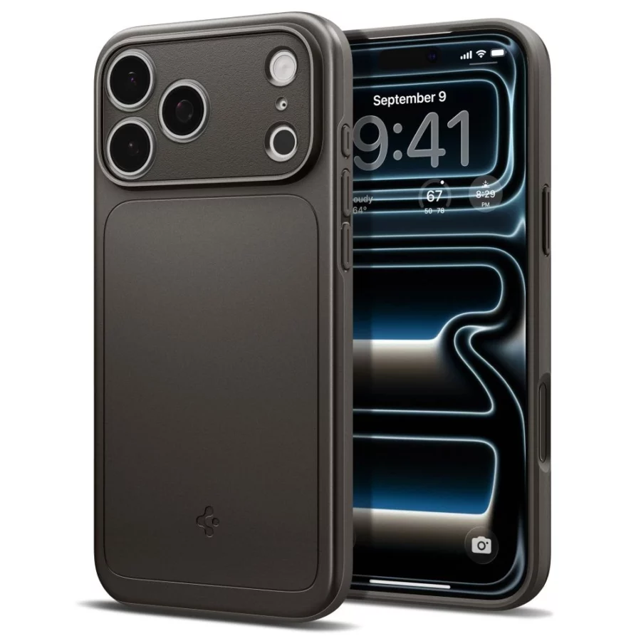 Etui Spigen Thin Fit MagSafe na iPhone 18 Pro / 17 Pro - czarne
