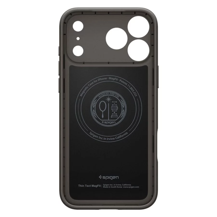 Etui Spigen Thin Fit MagSafe na iPhone 18 Pro / 17 Pro - czarne