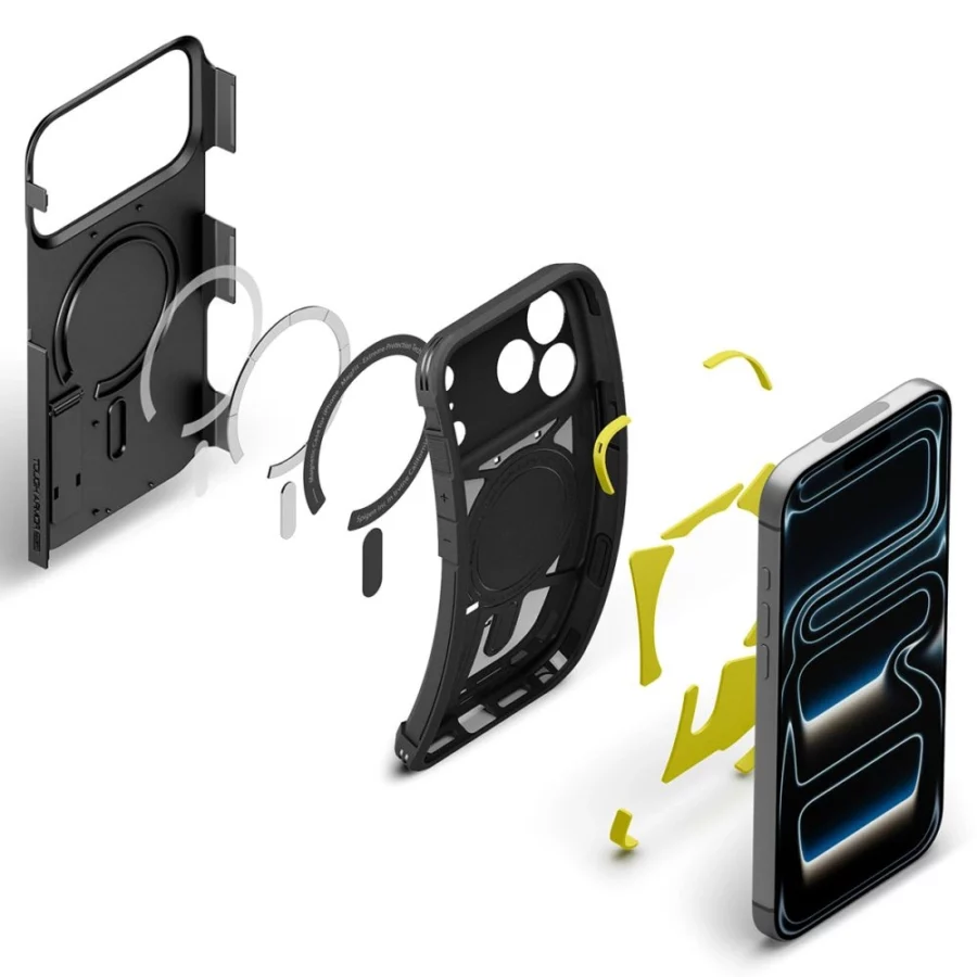 Etui Spigen Tough Armor na iPhone 18 Pro Max / 17 Pro Max - czarne