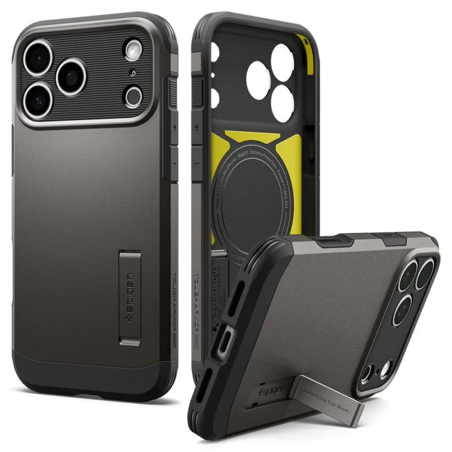 Etui Spigen Tough Armor na iPhone 18 Pro Max / 17 Pro Max - czarne