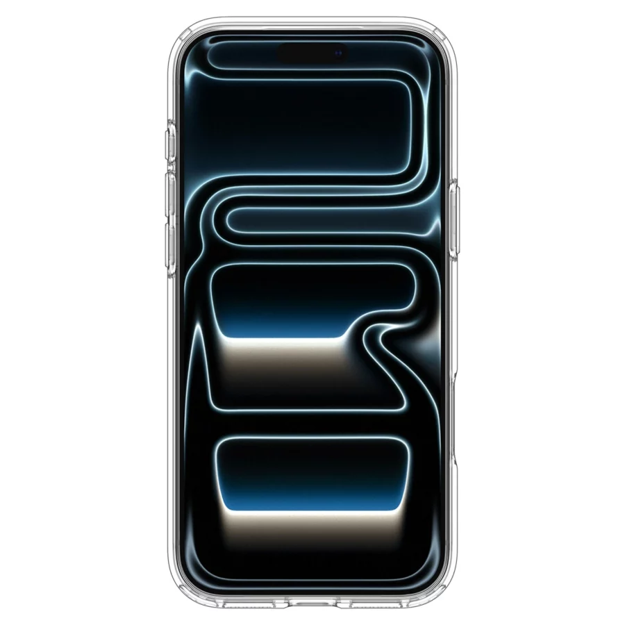 Etui Spigen Ultra Hybrid MagSafe na iPhone 18 Pro / 17 Pro - przezroczysto-białe