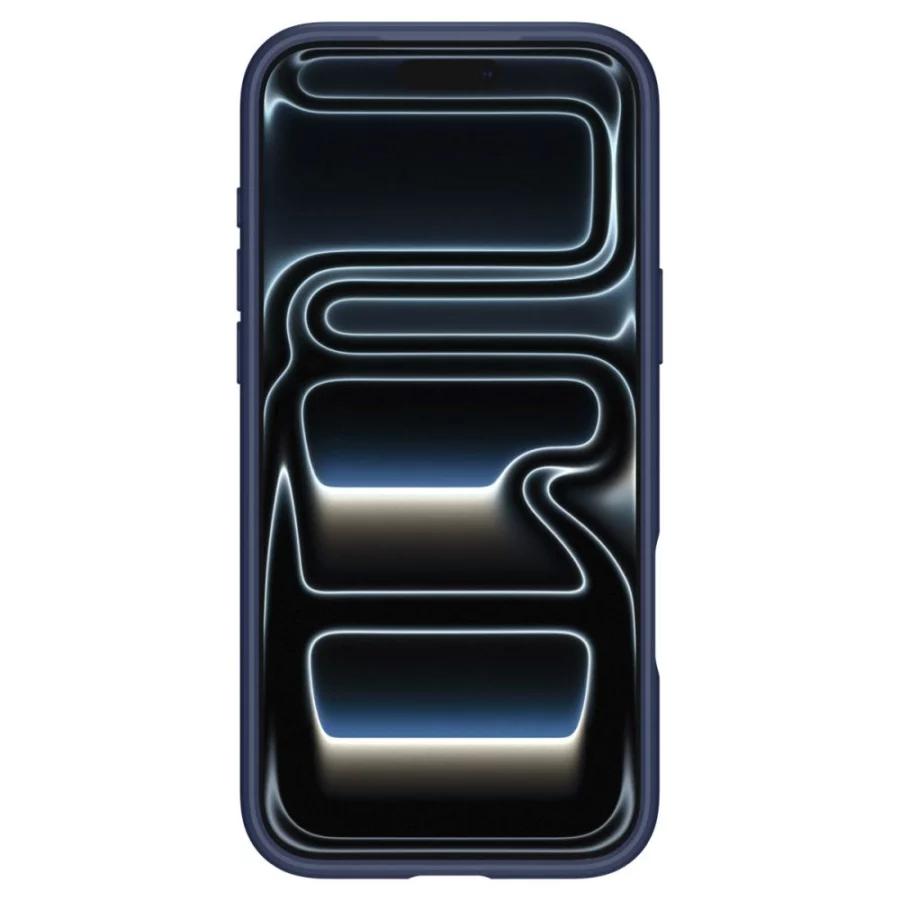 Etui Spigen Ultra Hybrid MagSafe na iPhone 18 Pro / 17 Pro - ciemnoniebieskie