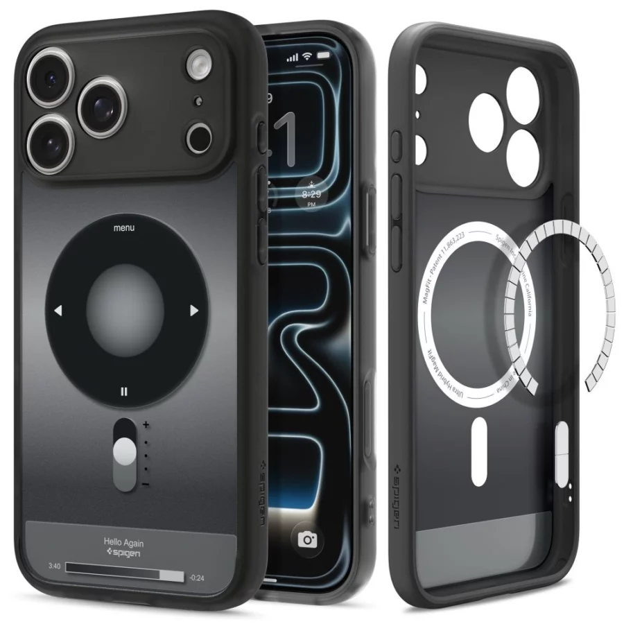Etui Spigen Ultra Hybrid MagSafe na iPhone 18 Pro Max / 17 Pro Max - czarne