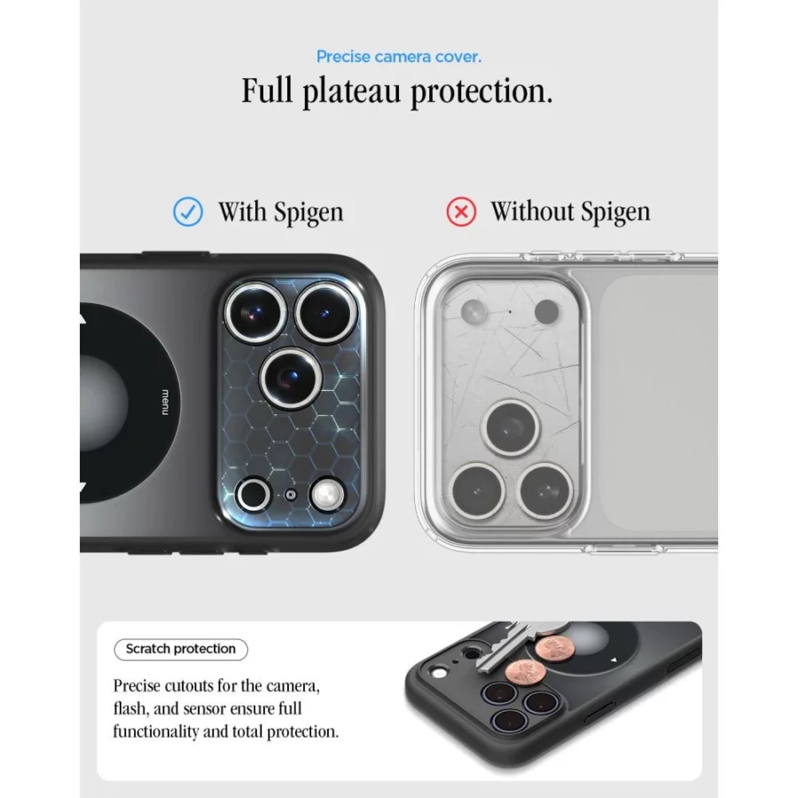 Etui Spigen Ultra Hybrid MagSafe na iPhone 18 Pro Max / 17 Pro Max - czarne