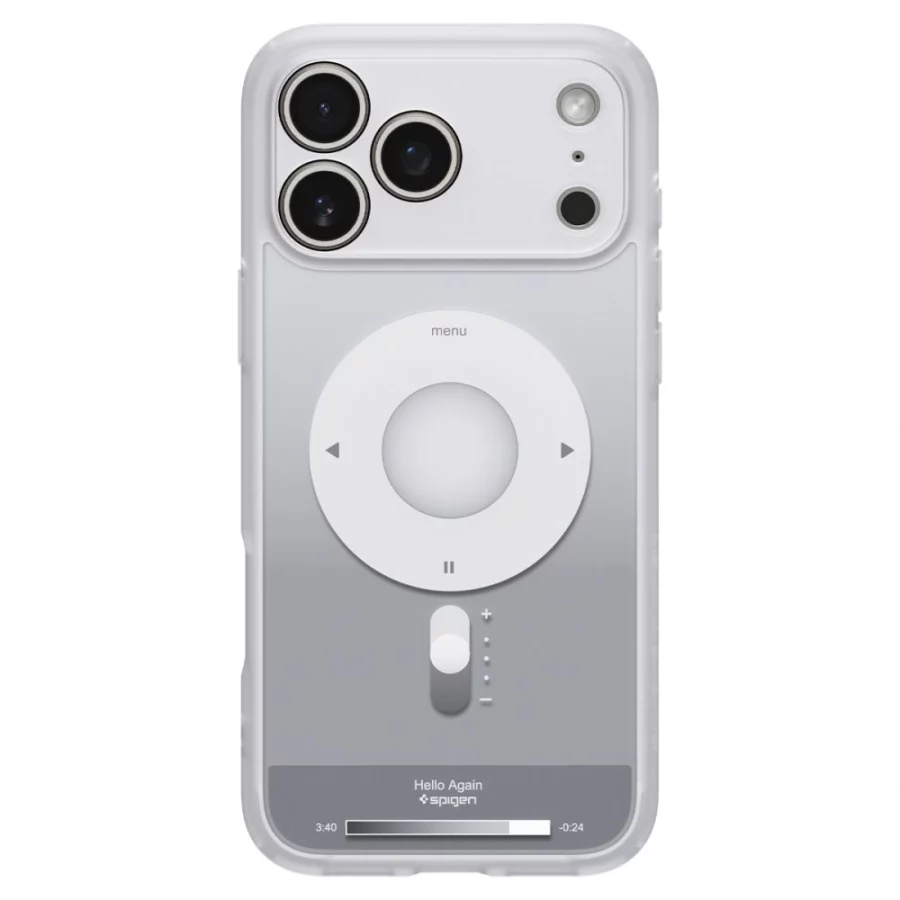 Etui Spigen Ultra Hybrid MagSafe na iPhone 18 Pro Max / 17 Pro Max - srebrne