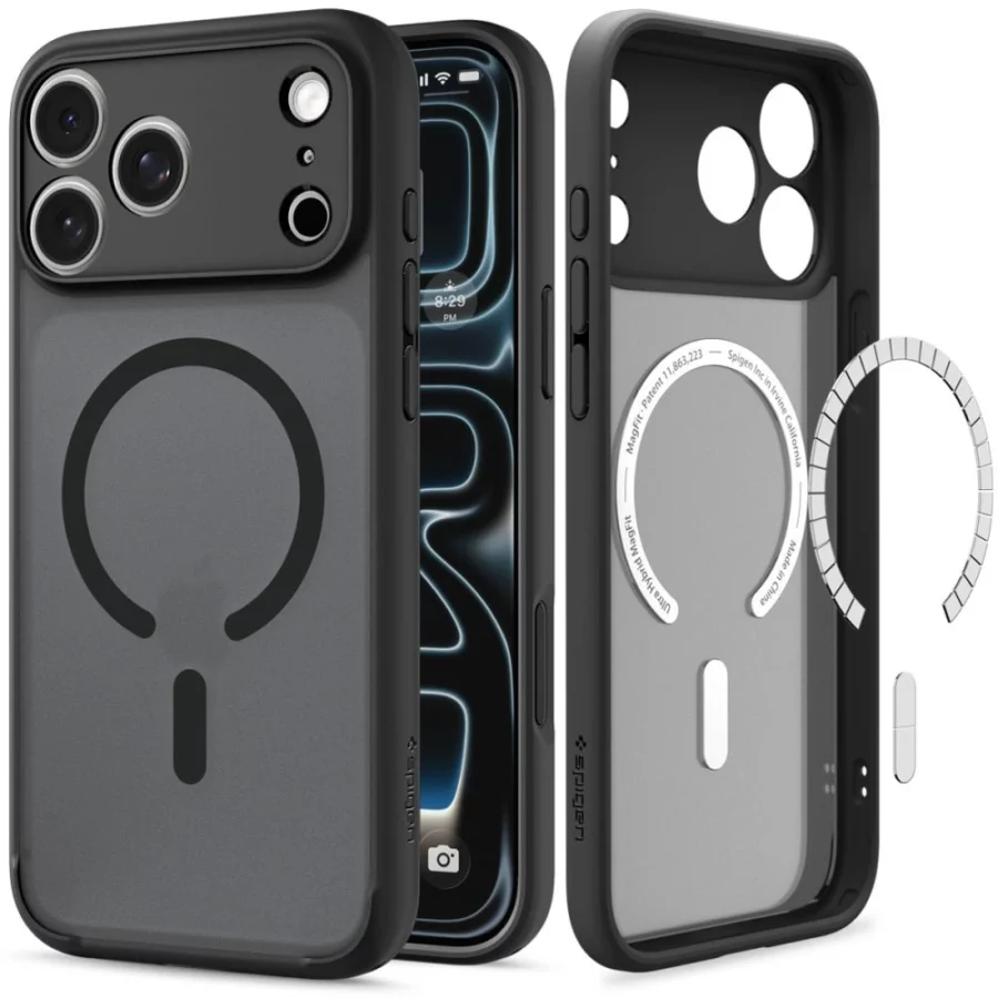 Etui Spigen Ultra Hybrid MagSafe na iPhone 18 Pro Max / 17 Pro Max - frost black