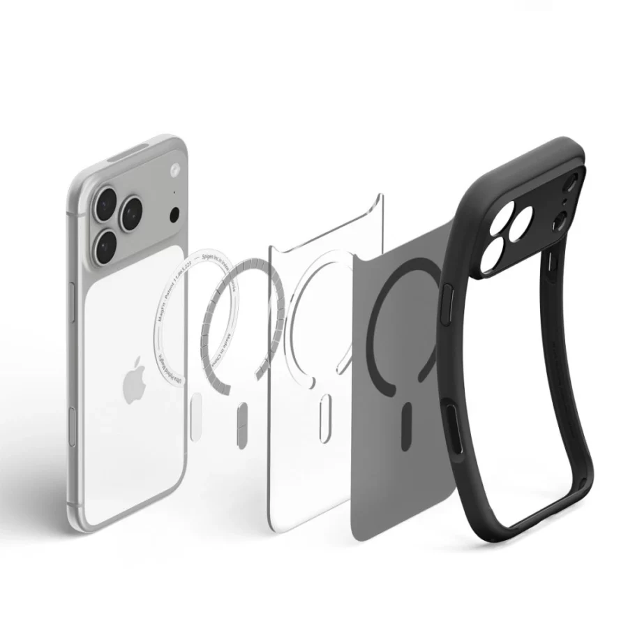 Etui Spigen Ultra Hybrid MagSafe na iPhone 18 Pro Max / 17 Pro Max - frost black