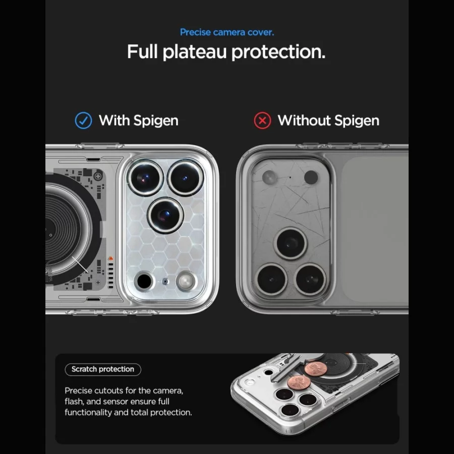 Etui Spigen Ultra Hybrid MagSafe na iPhone 18 Pro Max / 17 Pro Max - neo one