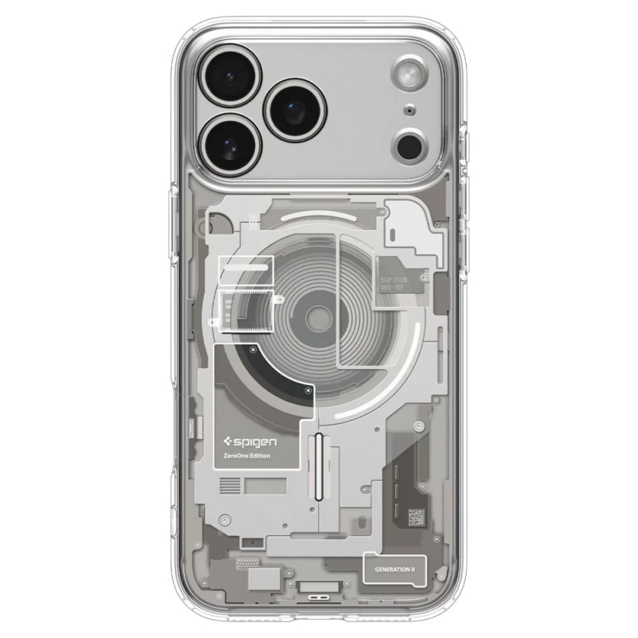 Etui Spigen Ultra Hybrid MagSafe Zero One na iPhone 18 Pro Max / 17 Pro Max - tytanowe