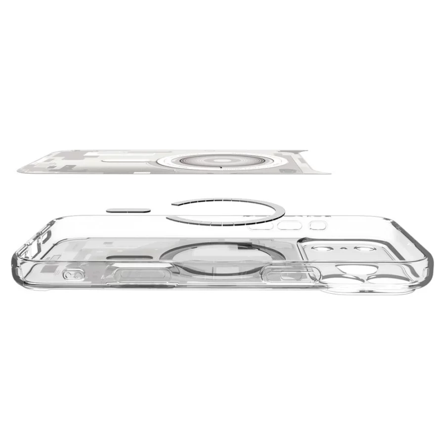 Etui Spigen Ultra Hybrid MagSafe Zero One na iPhone 18 Pro Max / 17 Pro Max - białe