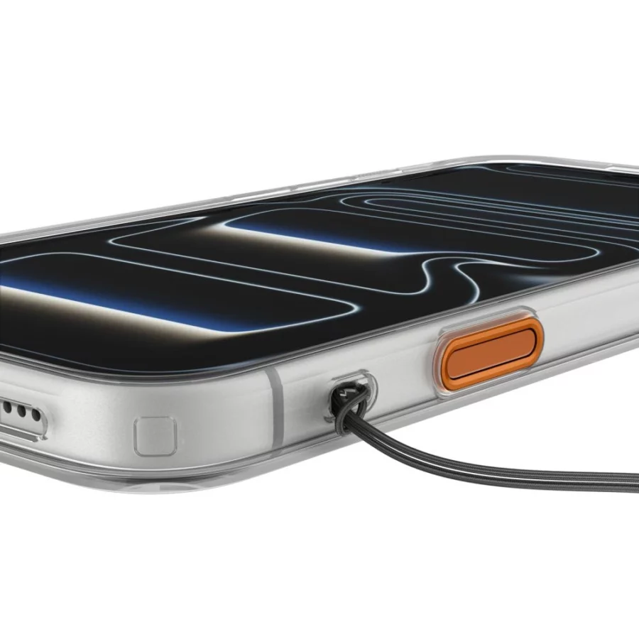 Etui Spigen Ultra Hybrid MagSafe na iPhone 18 Pro / 17 Pro - pomarańczowe