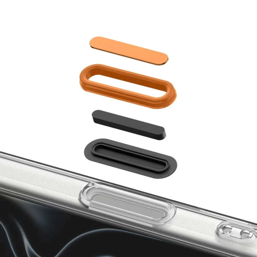 Etui Spigen Ultra Hybrid MagSafe na iPhone 18 Pro / 17 Pro - pomarańczowe