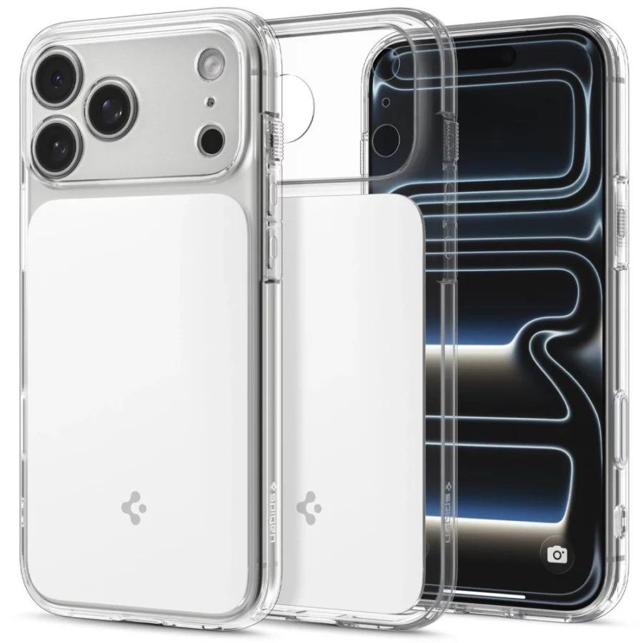 Etui Spigen Ultra Hybrid MagSafe na iPhone 18 Pro / 17 Pro - białe