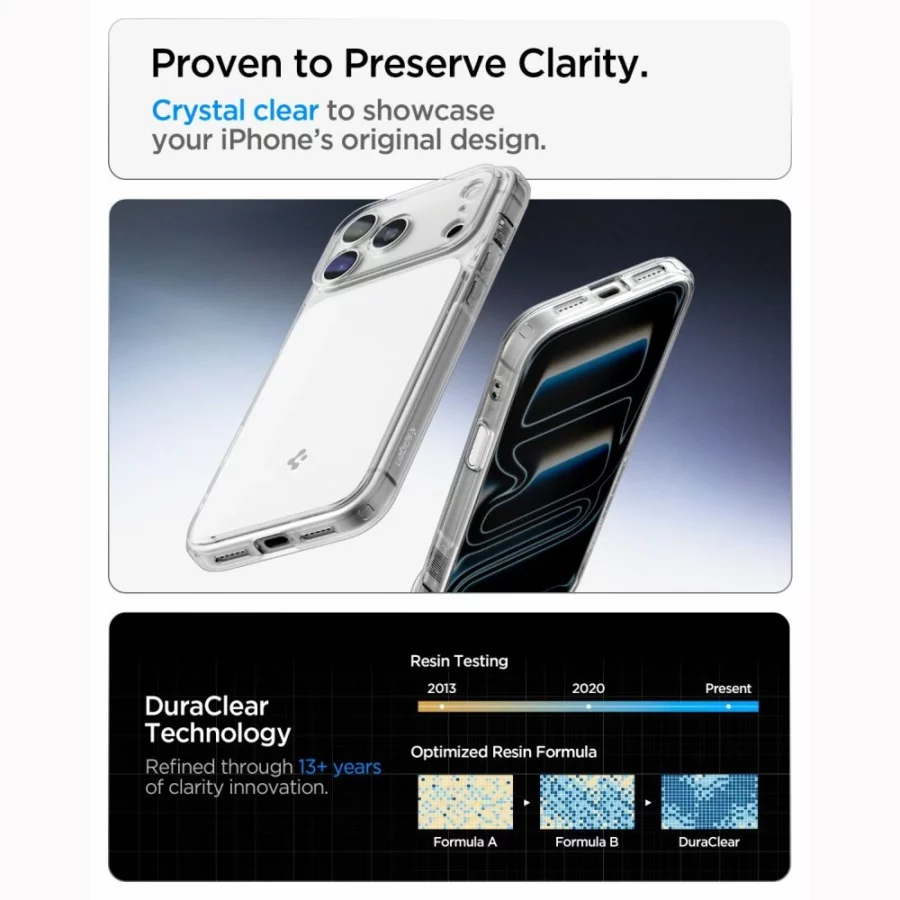 Etui Spigen Ultra Hybrid MagSafe na iPhone 18 Pro Max / 17 Pro Max - białe