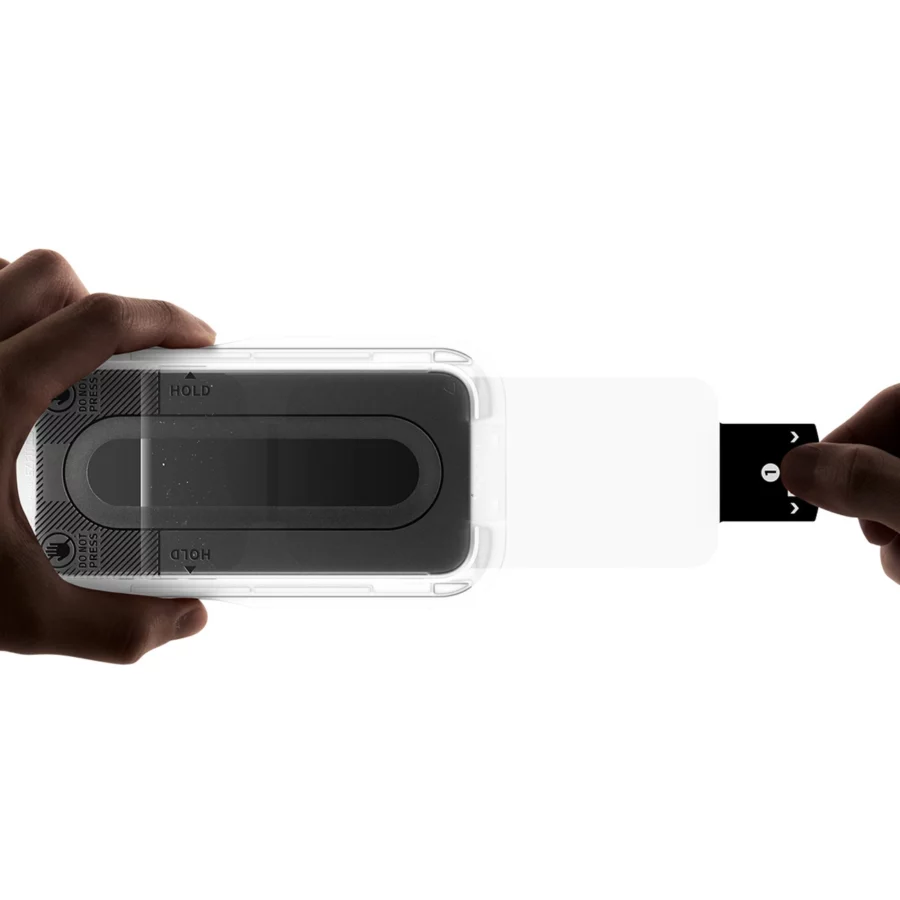 Szkło hartowane Spigen Glas.tR EZ Fit Pro HD AC 2-Pack prywatyzujące na iPhone 18 Pro