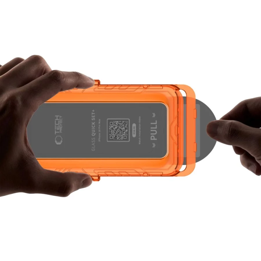 Szkło prywatyzujące Tech-Protect Quick Set Spy+ 2-Pack na iPhone 18 Pro Max