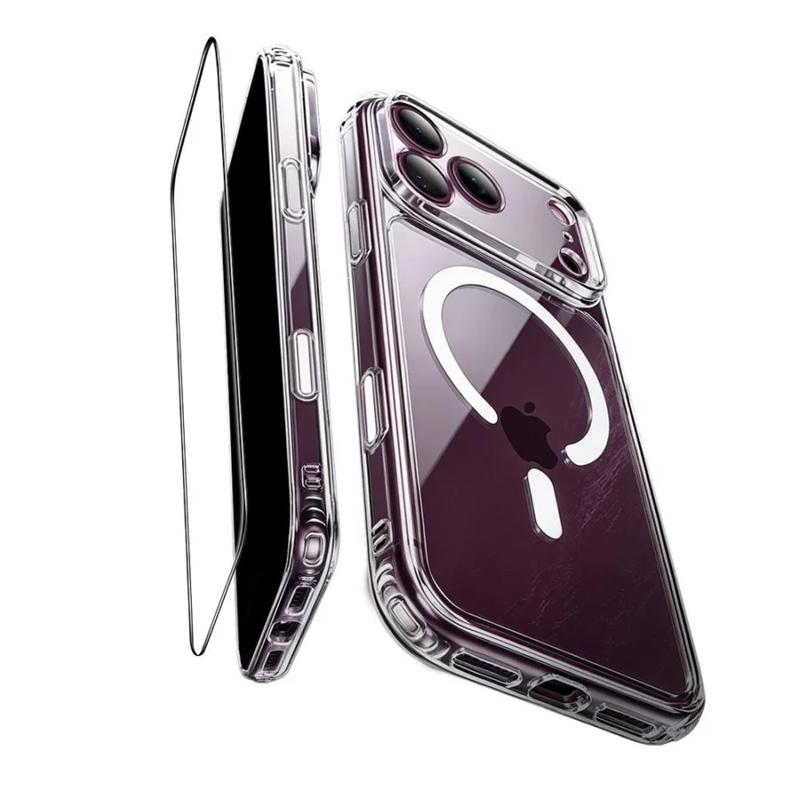 Etui ESR Classic Hybrid MagSafe na iPhone 18 Pro / 17 Pro - przezroczyste