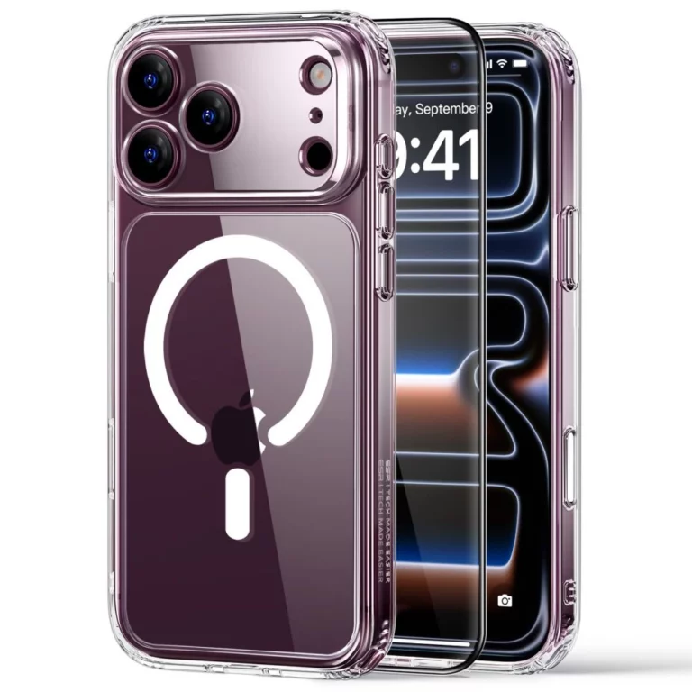 Etui ESR Classic Hybrid MagSafe na iPhone 18 Pro Max / 17 Pro Max - przezroczyste