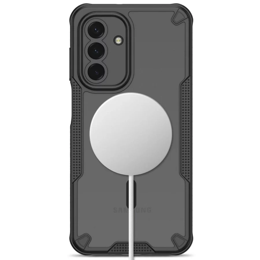 Etui Tech-Protect Rugged Shield MagSafe na Samsung Galaxy A17 / A18 / A26 4G / 5G - czarne matowe