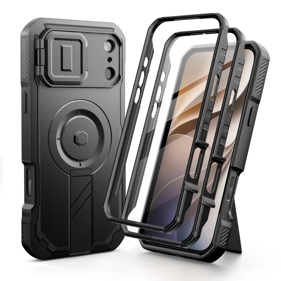 Etui Tech-Protect Kevlar MagSafe 2-Set na iPhone 18 Pro Max / 7 Pro Max - czarne