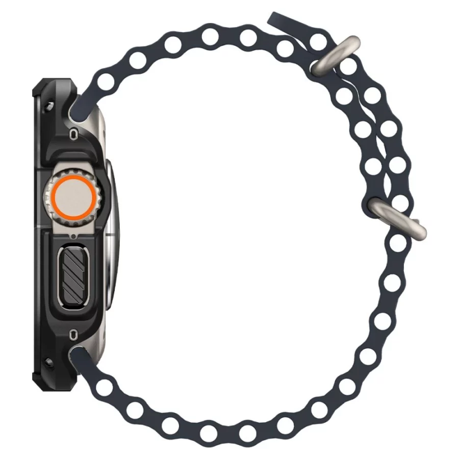 Etui Spigen Tough Armor na Apple Watch Ultra 49 mm - czarne