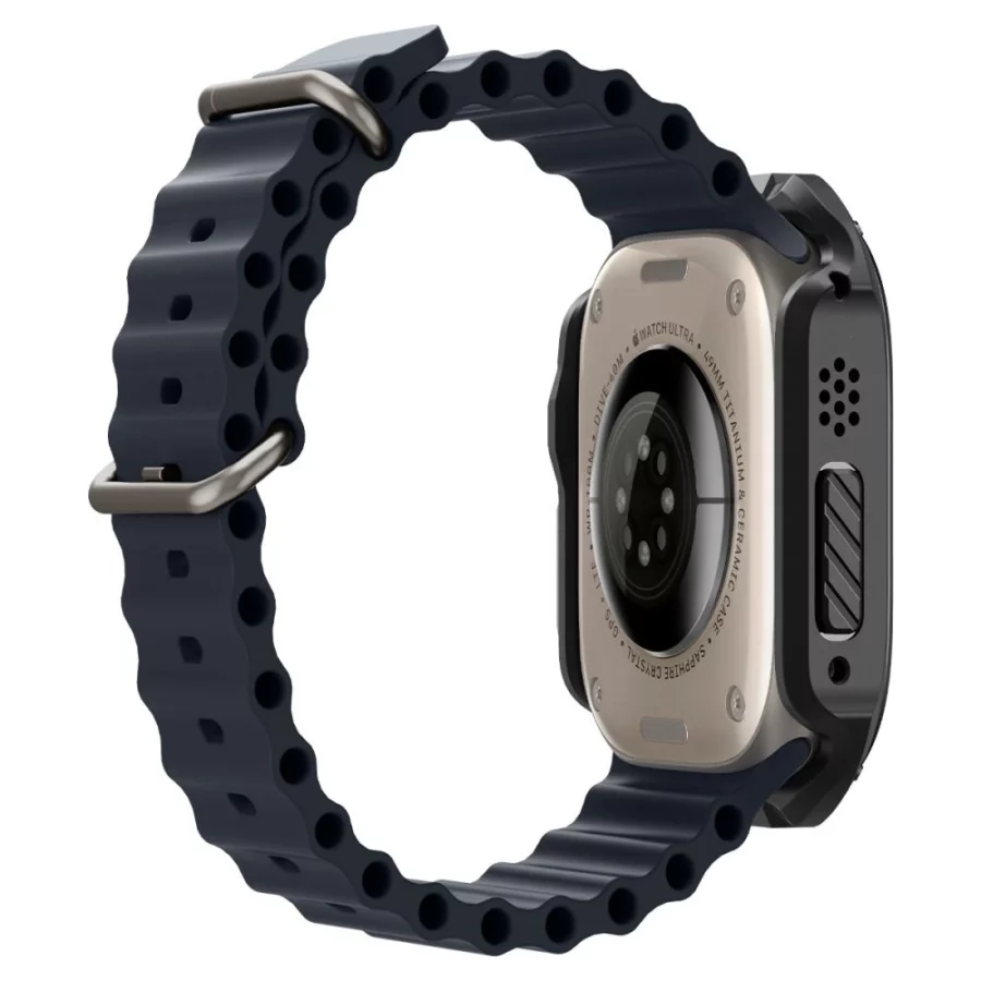 Etui Spigen Tough Armor na Apple Watch Ultra 49 mm - czarne