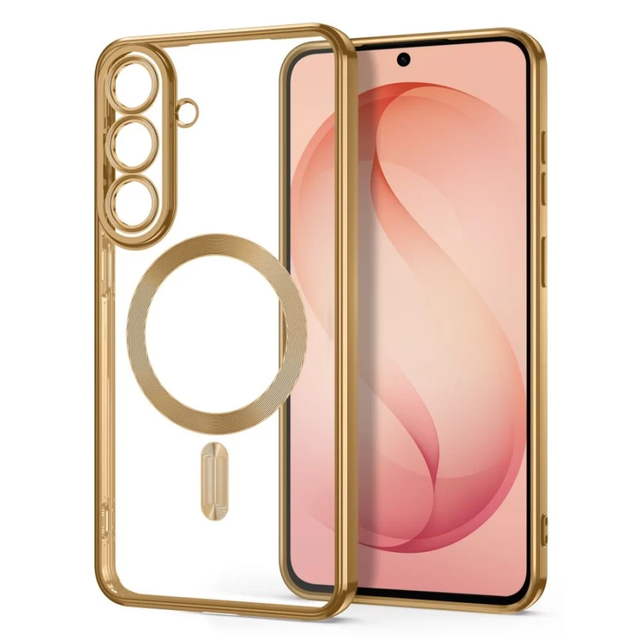 Etui Tech-Protect MagFlex na Samsung Galaxy S26 FE - złote