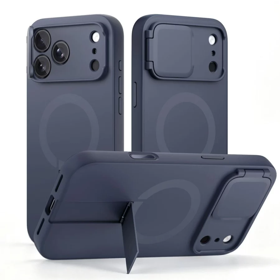 Etui Tech-Protect Kevlar Aura MagSafe na iPhone 18 Pro Max / 17 Pro Max - granatowe